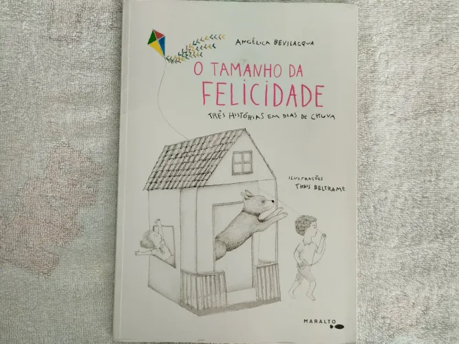 Livro O Tamanho da Felicidade - 3 Histórias em Dias de Chuva