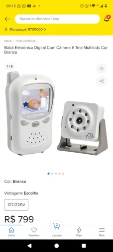 Baba eletrônica multikids