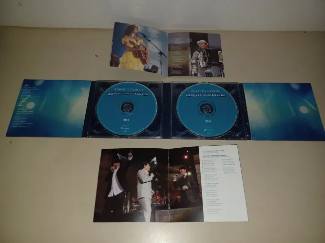 CD REI ROBERTO CARLOS POR 20 REAIS ORIGINAL DUPLO