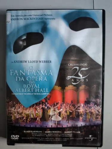 DVD O Fantasma da Ópera no Royal Albert Hall