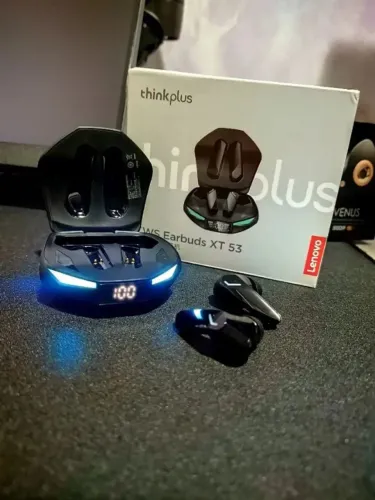 Fone de ouvido Bluetooth TWS Lenovo Thinkplus XT53