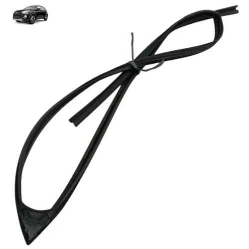 Borracha Quadro Vidro Dianteiro Esquerdo Chery Tiggo 5x 2025 Preto