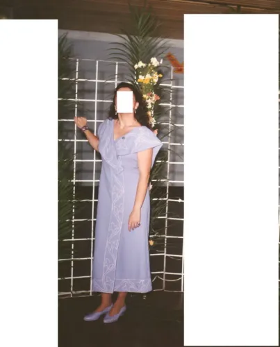 VESTIDO DE FESTA LAVANDA