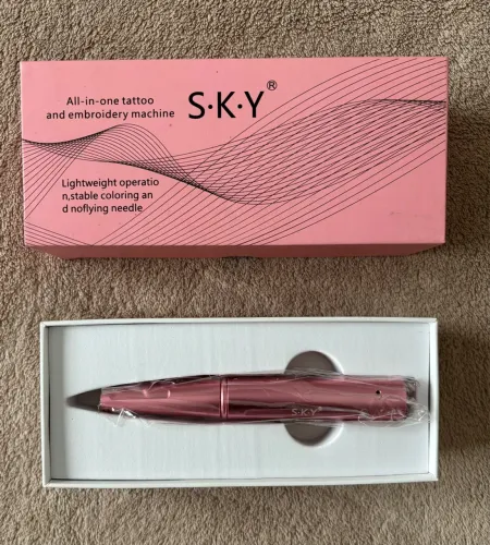 Caneta para tatuagem e micropigmentação S.K.Y