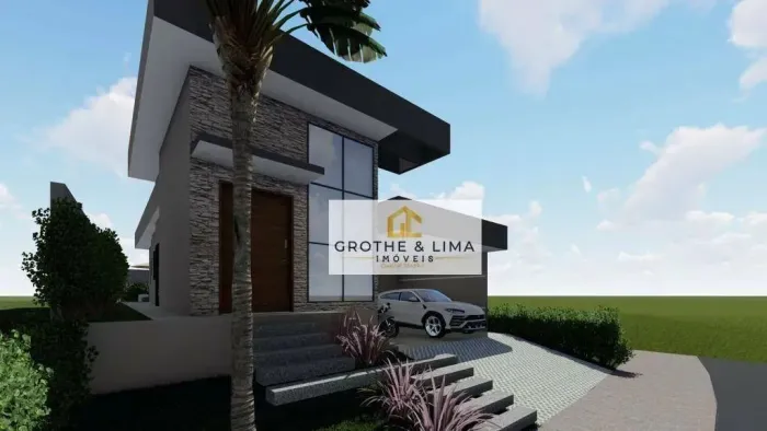 Casa com 3 dormitórios à venda, 128 m² por R$ 850.000,00 - Residencial Alta Vista 1 - Caça
