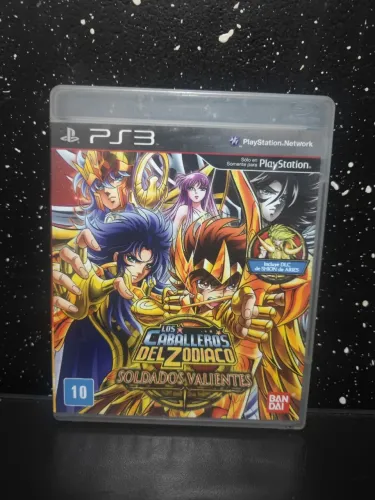 Jogo os cavaleiros do zodíacos soldados valentes de PS3