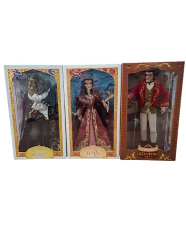 Bonecos A Bela e a Fera Edição Limitada Disney Raros