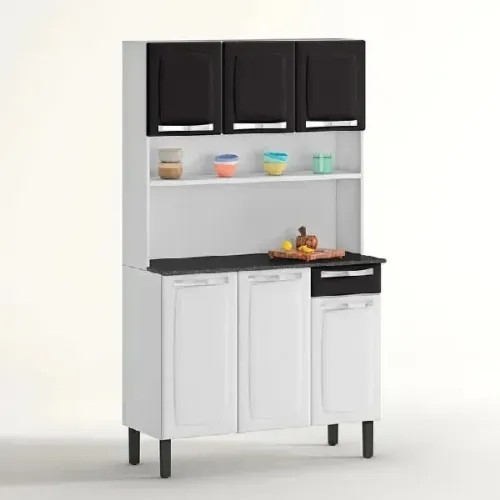 Armário de Cozinha Kit Aço RM - Monta na Hora