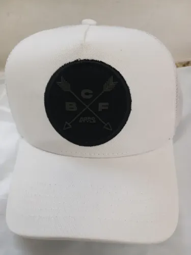Boné Trucker - Modelo Premium Branco