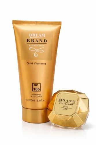 Kit hidratante e Perfume - Inspiração Lady Million 