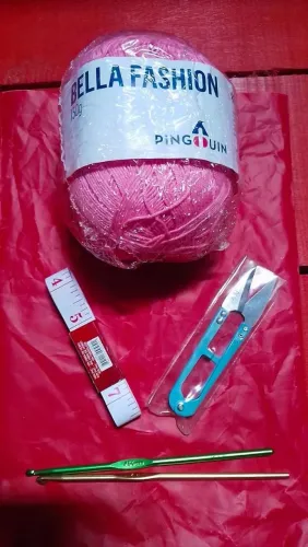 Material de crochê