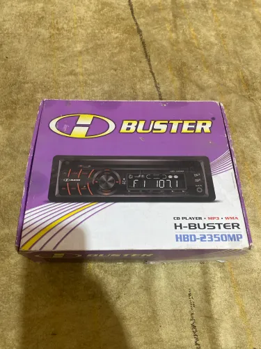 H-Buster CD Player MP3 WMA - Parcelo no cartão de crédito 