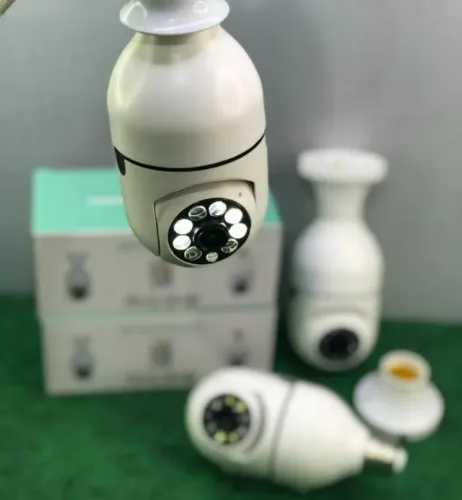 Camera De Segurança Lampada - Entrega Grátis
