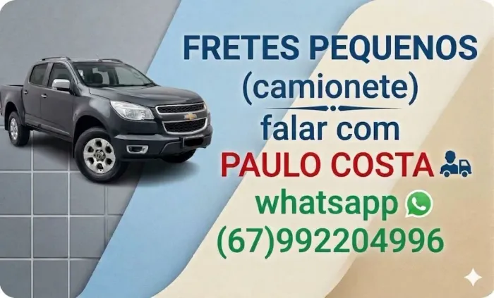 FRETES PEQUENOS