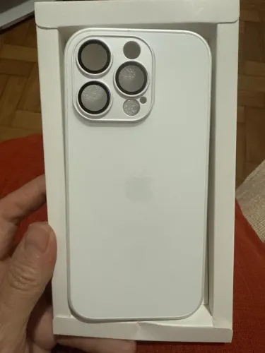 Capa para i phone 16 pro luxo premium vidro