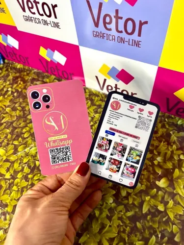 Cartão personalizado estilo feed do Instagram