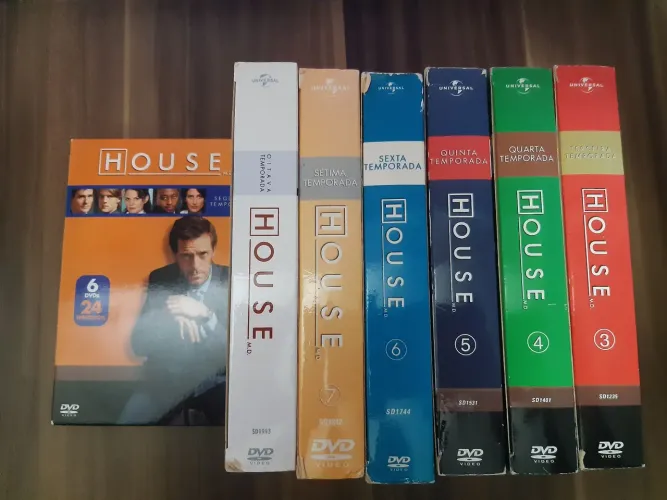 DVD/box House 2 á 8 temporada