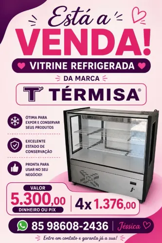 Vitrine refrigerada TÉRMISA