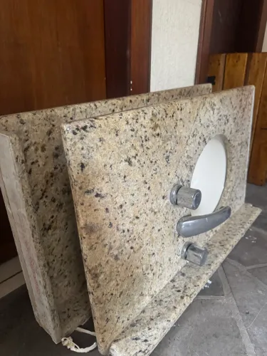 2 pias de mámore para banheiro