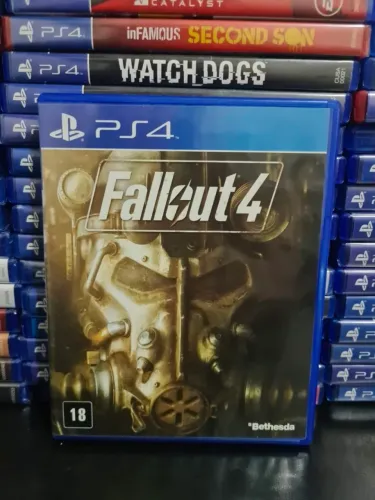 Fallout 4 midia fisica Jogos ps4