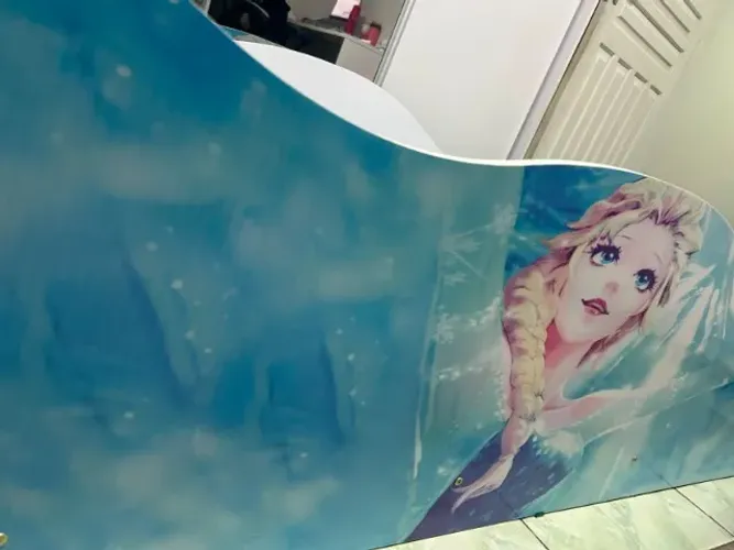 Cama infantil (Frozen) + Colchão Gazin