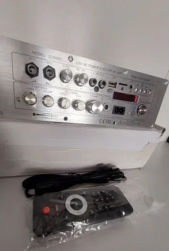 Placa amplificadora de som woopker d2000