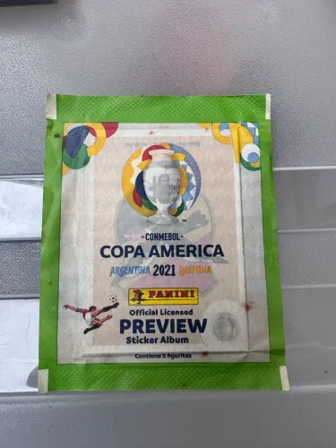 PACOTE DE FIGURINHA COPA AMÉRICA 2021 ARGENTINA/COLÔMBIA