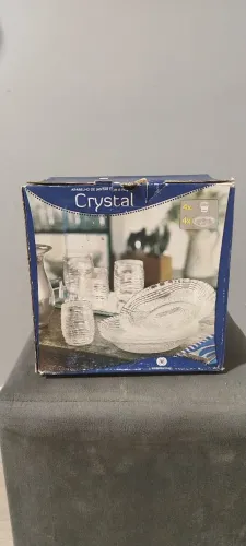 Conjunto jantar 8 peças Crystal