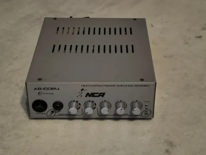 Amplificador de Potência NCA AB100R4 Ambiente HiFi Som Modulado