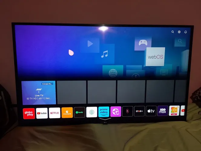 Smart tv LG 4k 55" com Alexa