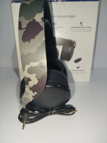 Headset Sony pulse 3d wireless modelo camouflage