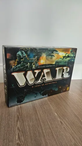 Jogo War de Tabuleiro Edição Especial 2015 - 01253 Lacrado Nunca Aberto