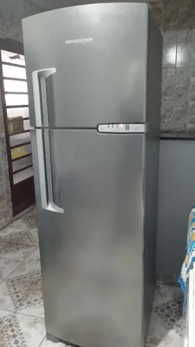 Geladeira Brastemp inox
