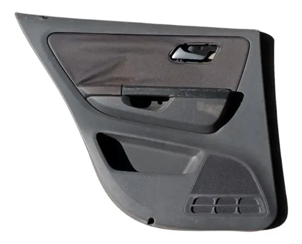 Forro Porta Traseiro Esquerdo Vw Fox 12/14 Preto