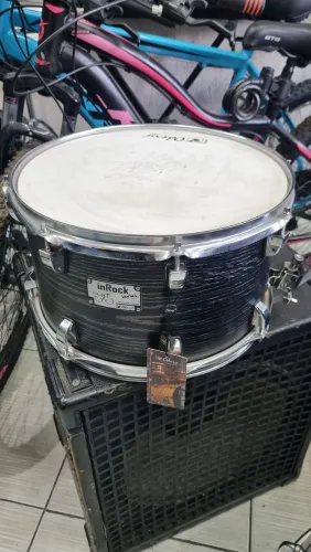 Caixa de bateria Odery In Rock 14 x 07 Black Ash