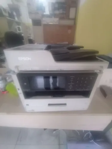 Impressora Epson WorkForce Wf C5299 Colorida Com erro de Scanner Não imprime