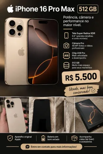 ? iPhone 16 Pro Max 512 GB