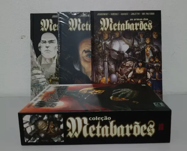 A Casta dos Metabarões Vol. 1, 2 e 3 + Box (Completa) por Moebius e Jodorowsky