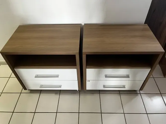Par de Criado-Mudo 60x58x40 Todeschini