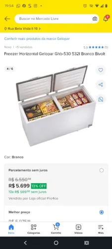 Frizer gelopa 