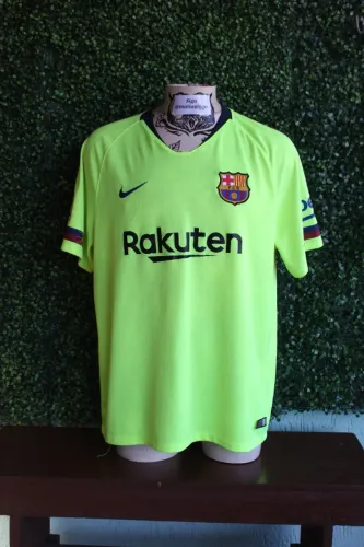 nike, camisa barcelona 2018/19 verde
