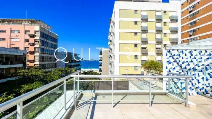 Cobertura à venda no Leblon com 259m² 3 quartos suíte 2 vagas QUITERIA Imóveis Boutique