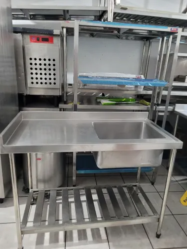 PIA INOX INDUSTRIAL COM PANELEIRO GRADEADO 