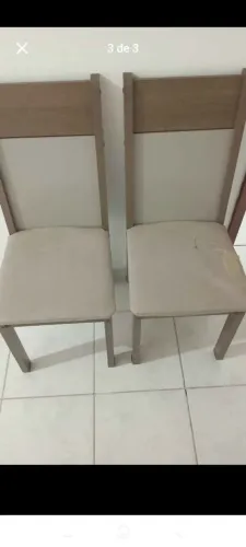 Mesa, com 4 cadeiras
