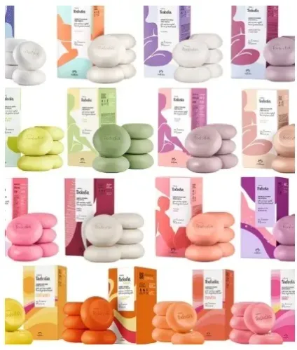 Kit de Sabonetes em Barra Natura Tododia - Caixa com Modelos Sortidos