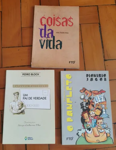 3x Livros infanto juvenil