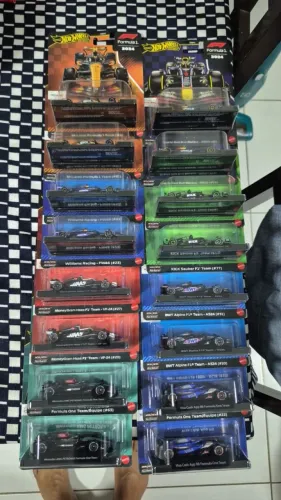 Formula 1 - Hot Wheels Premium - SET completo 16 carros