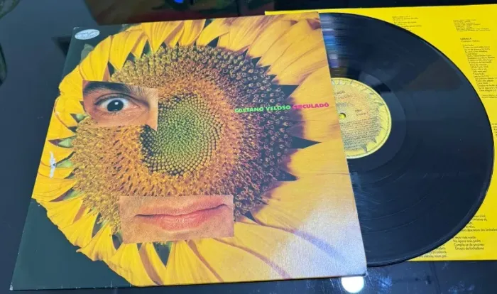 Lp Vinil Caetano Veloso - Circuladô Original Mpb Disco 1991 + Encarte 