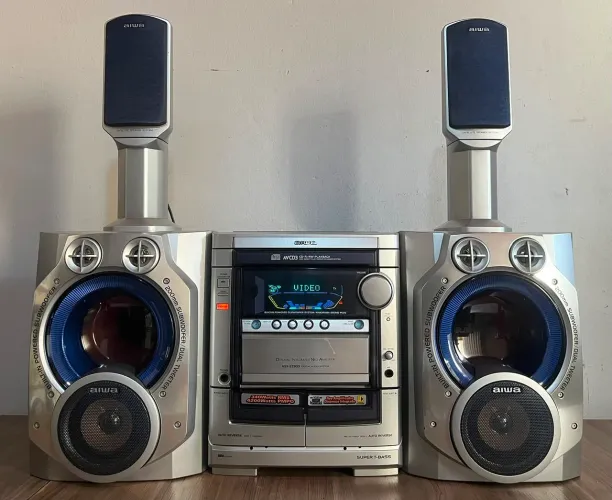 Mini System Aiwa Nsx-Sz809 4200 Watts *Sony*Philips Leia Descrição 