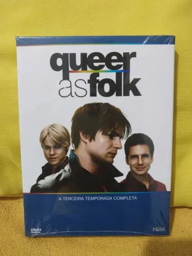 Dvd Queer as folk Original e lacrado 3°temp.
